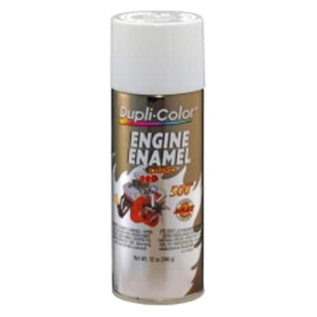 Krylon DE1602 12 oz Engine Enamel Paint, Universal White DUPDE1602
